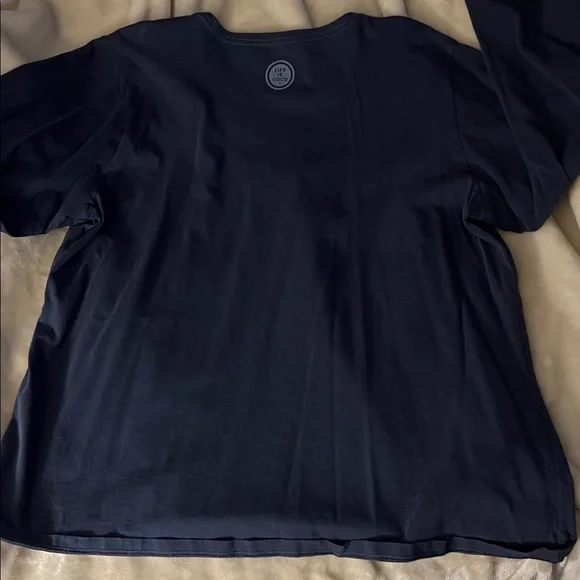 LIFE IS GOOD 🐶 DISTRESSED NAVY BLUE COTTON LONG SLEEVE DOG RESCUE TSHIRT XXL - Picture 4 of 8